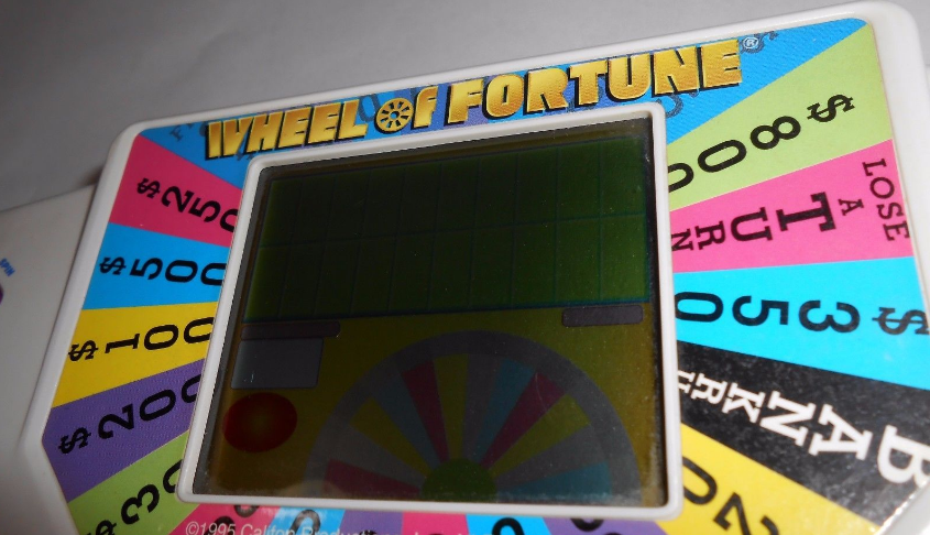 wheel of fortune handheld